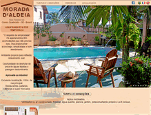 Tablet Screenshot of moradadaldeia.com